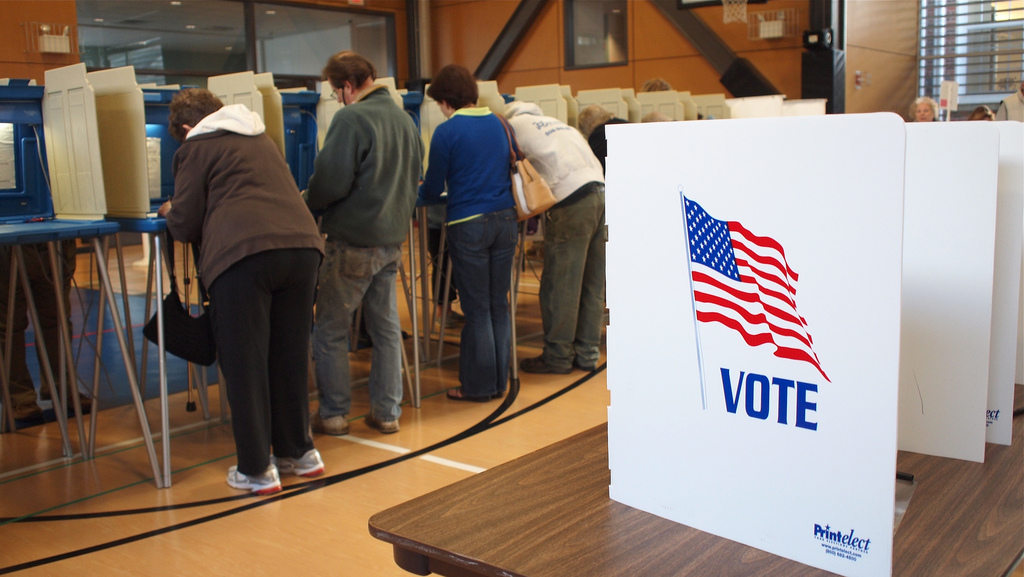 Voting in Chatham (Chris Seufert/Flickr)
