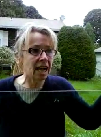 This woman calls a mail carrier the "N" word and other unpleasantries.