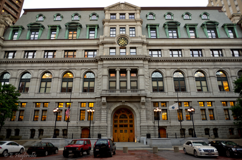 The John Adams Courthouse on Beacon Hill (Emmanuel Huybrechts/Flickr)