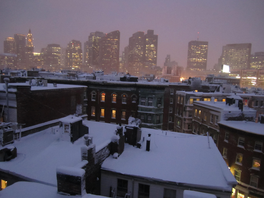 The view from Michael Ratty's roof, 5 p.m. Wednesday (Michael Ratty via Flickr)