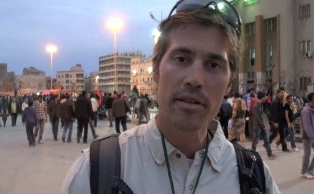 A screengrab of James Foley reporting from Libya. (Courtesy GlobalPost)
