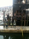 Firefighters were on the scene at 5:15 a.m. At least five were sent to the hospital. (Twitter/ Boston Fire Department)