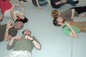 Jacob organized a conference in 2009 at which participants experienced sound through the floor. (Courtesy MFA)