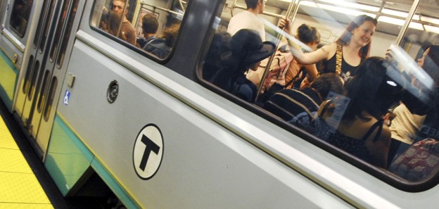 MBTA is selling naming rights for all of its T line, just think: "Your name here" (AP)