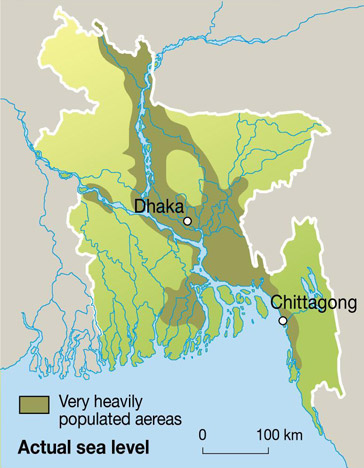 sea level rise in bangladesh